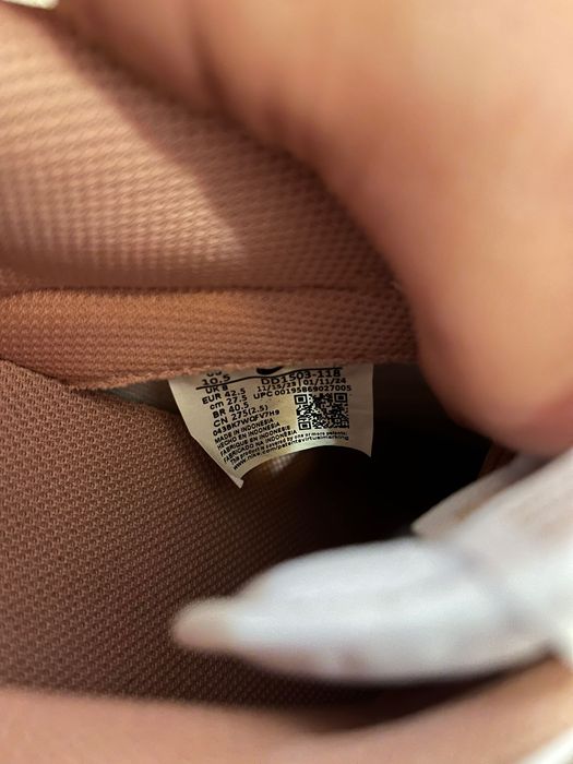 Sapatilhas Nike Dunk Low 42.5 novas a estrear (Cor Salmão, Rosa Velho)