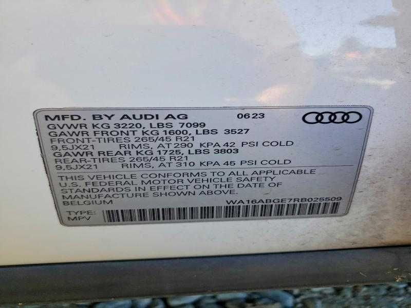 2024 Audi Q8 E-Tron Prestige
