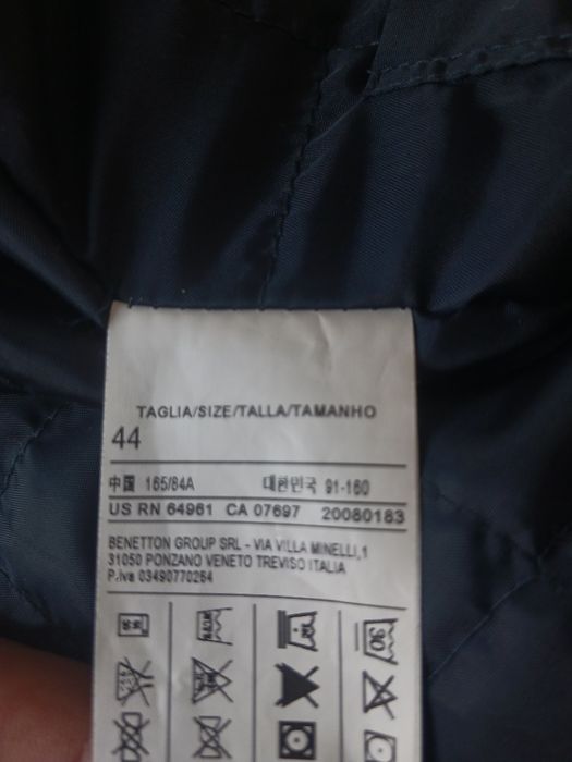 Gabardina - Benetton - Castanho Claro Beje- Gabardine