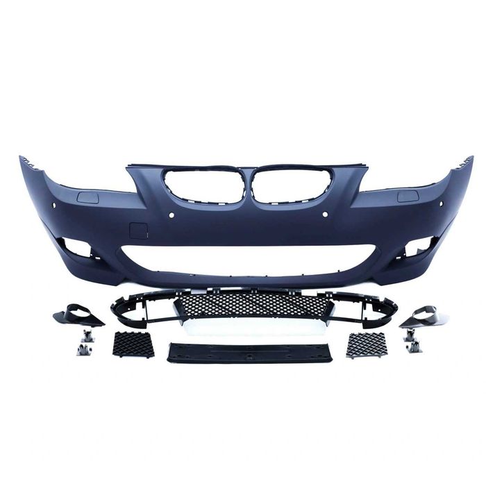 Zderzak przedni BMW E60 E61 Przed Lift (2003–2006) M Pakiet M Tech 22mm PDC