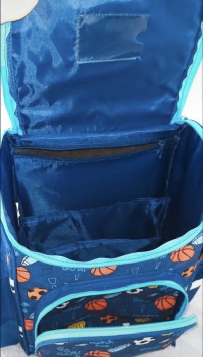 Plecak szkolny niebieski   .