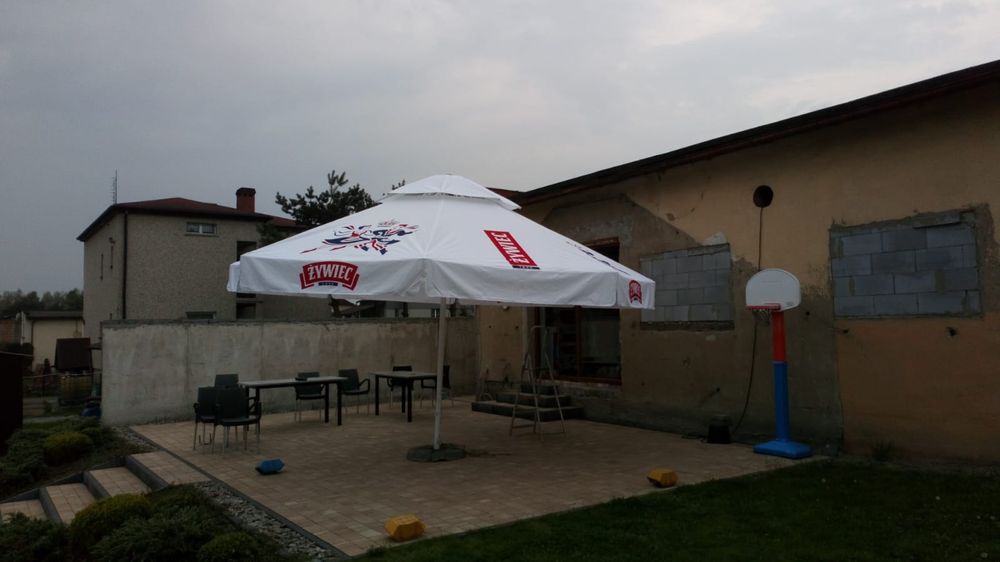 Poszycie na parasol czasza parasola 4m.nowe perfecta