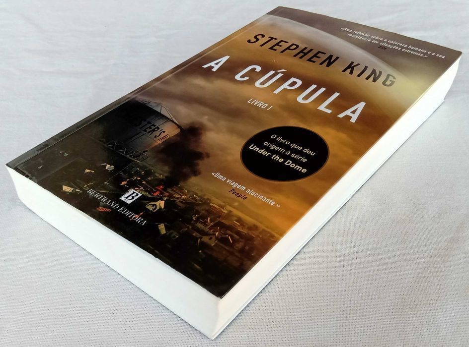 Livro A Cúpula 1 de Stephen King - 1a Ed. Bertrand [Portes Grátis]