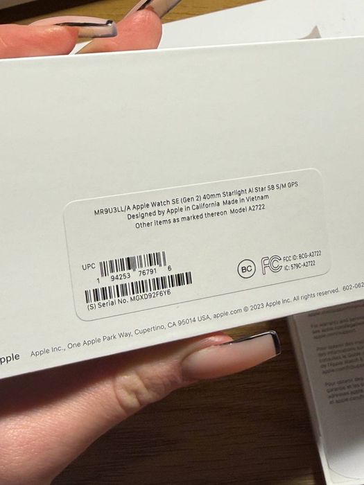 Смарт годинник Apple Watch SE 2 2023 44mm