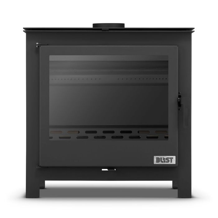 Piec piecyk kominek koza z płaszczem wodnym kocioł BLIST B MAX E 26kW