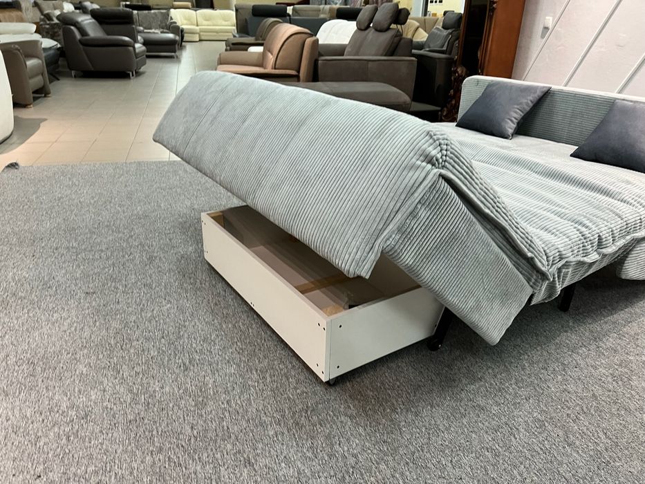 Диван тканина  двійка розкладний з нішею новий