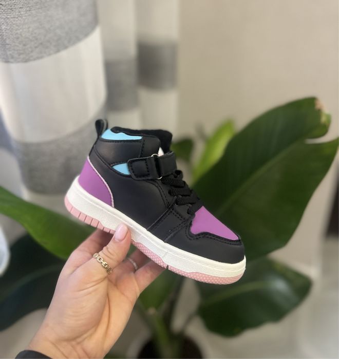 Хайтопи дитячі для дівчаток 26-30 розмір, кросівки високі для дівчаток