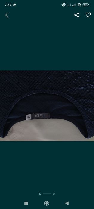 Sukienka 3/4 rękaw granatowa 46