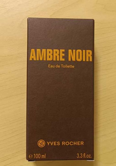 Luksusową wodą toaletową dla mężczyzn od Yves Rocher "Ambre Noir", 100 ml