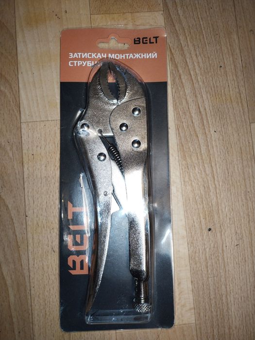 Клещи зажимные 22 см, струбцина универсальная