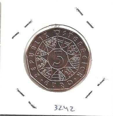 Áustria - -- 5 Euros - 2015 - -  Exército Federal Austríaco -  - Moeda