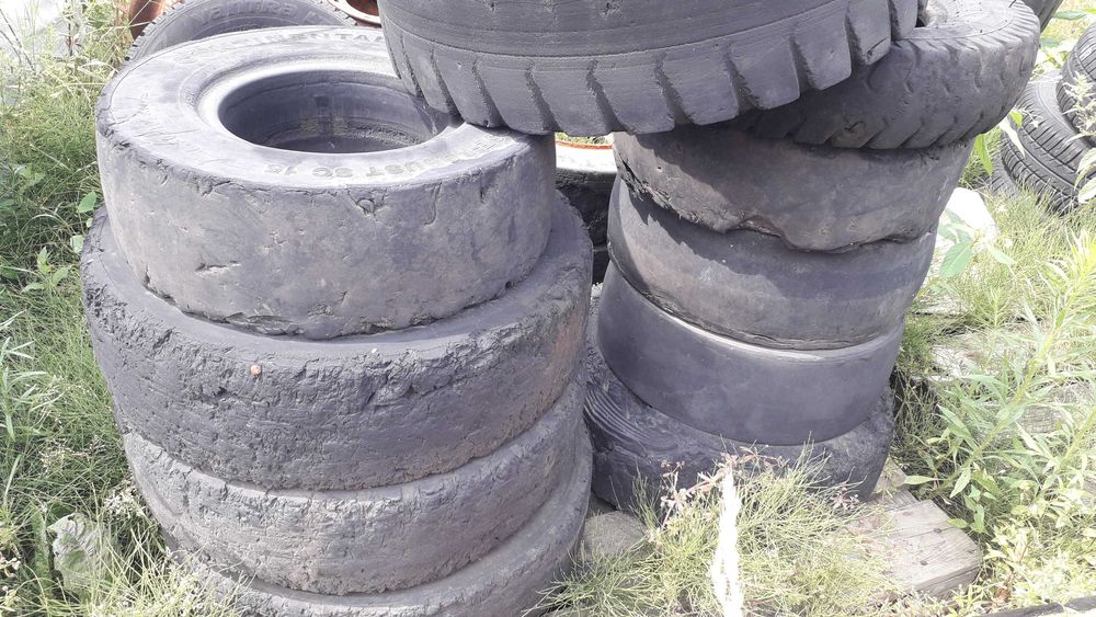 oddam gratis opony pelne pompowane przyczepa wozek widlowy walec plug