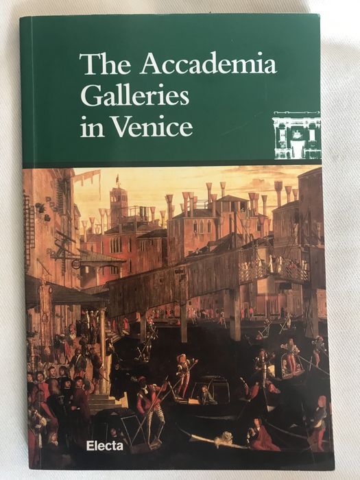 Pintura livro As galerias da academia de Veneza