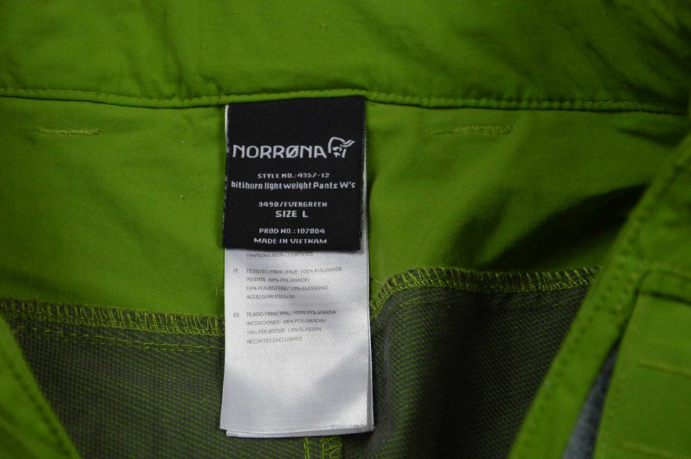 Norrona Bitihorn damskie spodnie trekkingowe bojówki - L