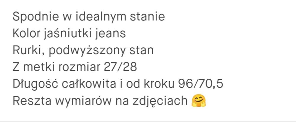 Spodnie Levi's /Roz/S