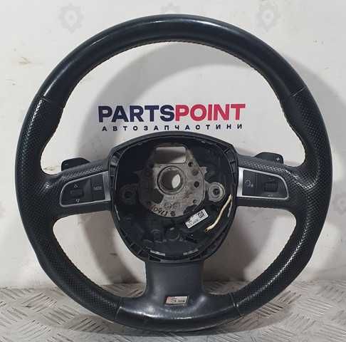 Кермо S-line шкіра, пелюстки 3 спиці Audi Q7 S-Line 2010-15 оригінал