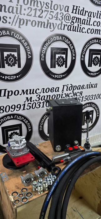 Гідравліка на мотоблок мінітрактор, розподільник з плаваючим