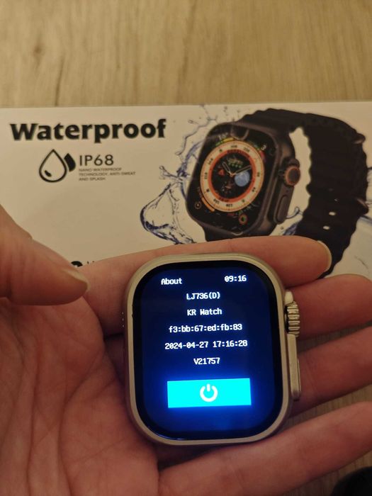 smartwach k950 ULTRA c/ 2 pulseiras