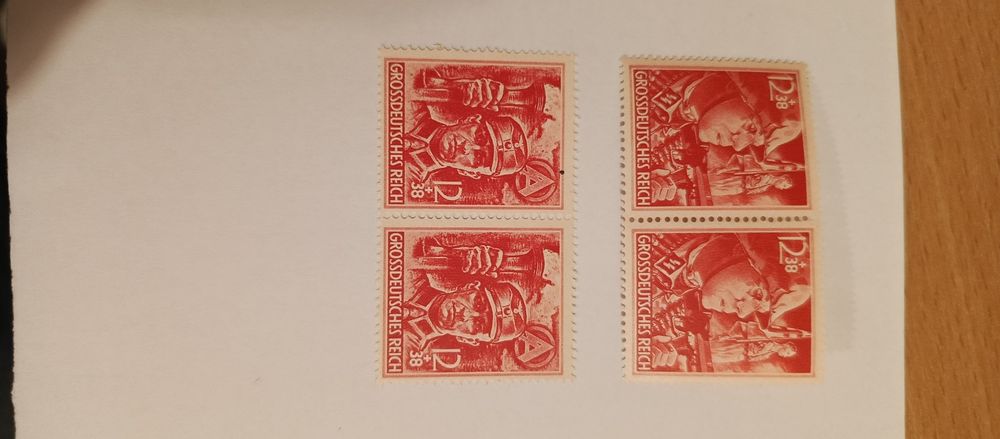 Znaczki 3 rzesza ostatnie miesiące wojny