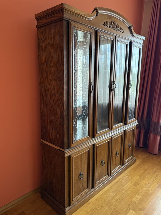 Сервант Вітрина Дубовий