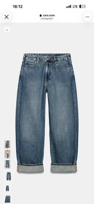 Джинси ZARA нові, розмір 38