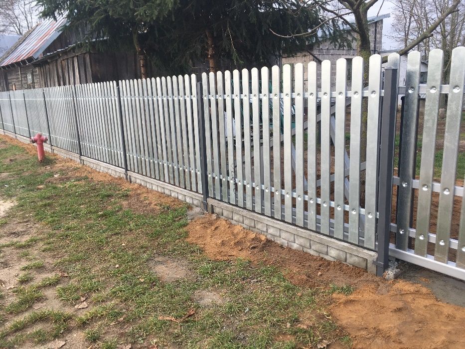 Sztachety metalowe gruba blacha