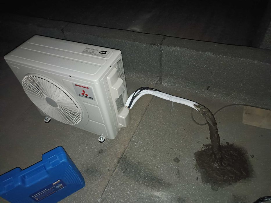 Montagem de ar condicionado