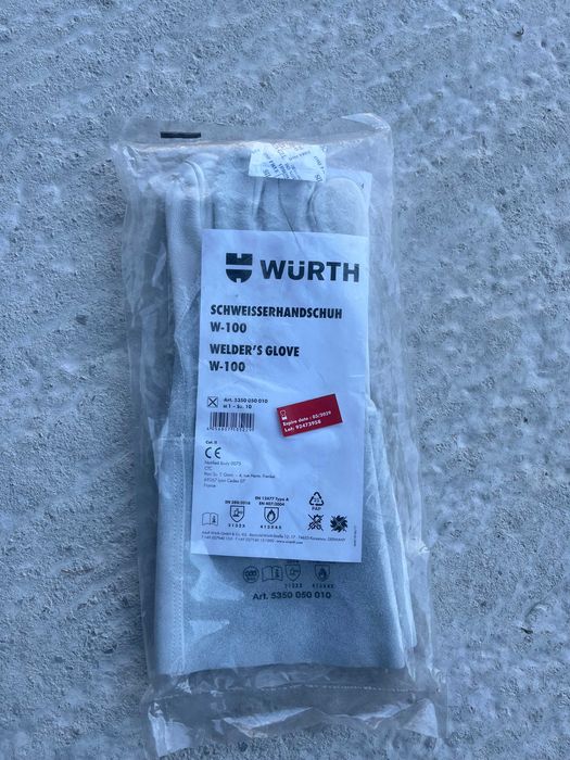 Rekawice Wurth w 100. 10 szt.