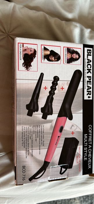 3 em 1- Modelador e alisador de cabelo novo