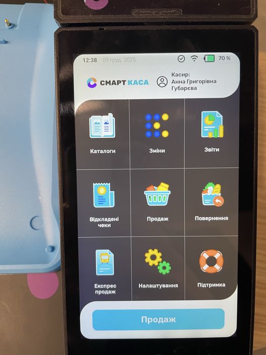 Смарт каса термінал для бізнесу