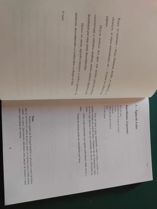 4 Livros “À Mesa”