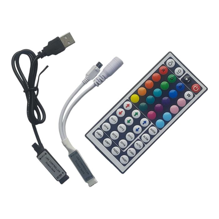 USB/DC Контроллер Диммер - Підсвітка Led RGB Ленти + IR Пульт 44: 149 ...