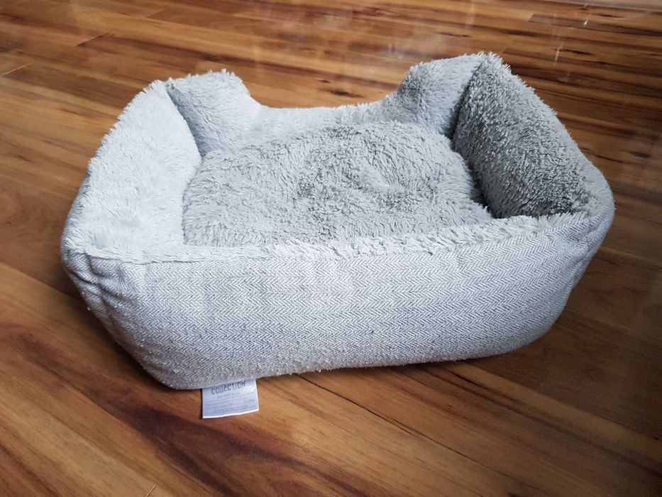 Szare legowisko dla psa Pet Collection dla kota zwierzaka poduszka