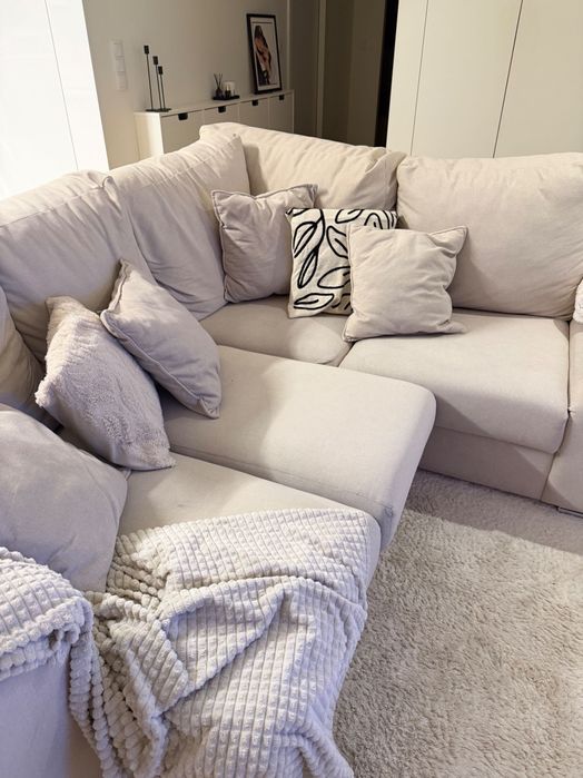 Sofá extensível com arrumação