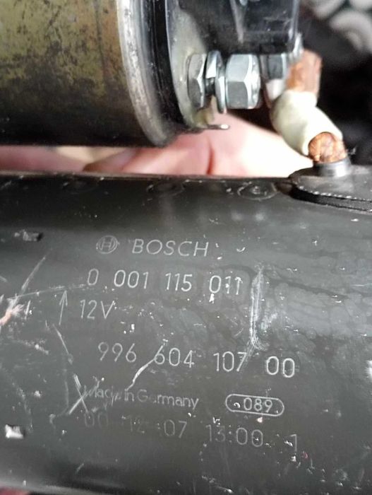 Motor de Arranque Porsche 996 Turbo (2 unidades) - (para reparar)