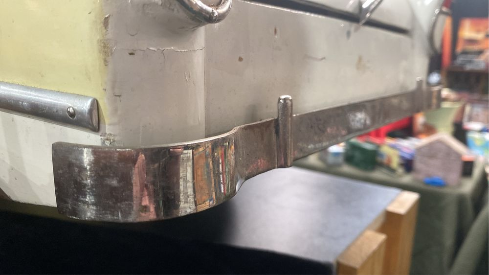 Carrinho a pedais vintage, ORIN, Portugal. Madeira e metal