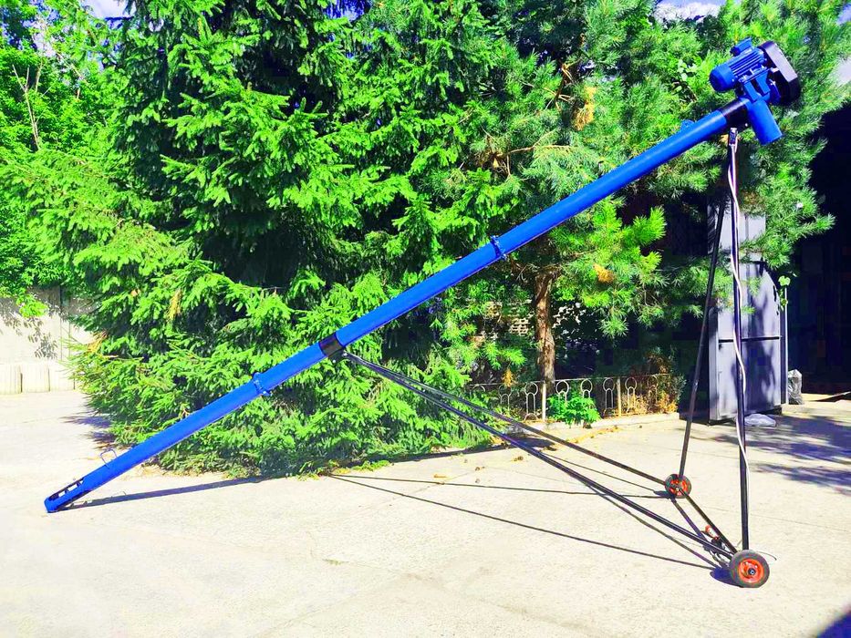 Шнековый погрузчик, винтовой конвейер, транспортер зерна, 108*4*380В