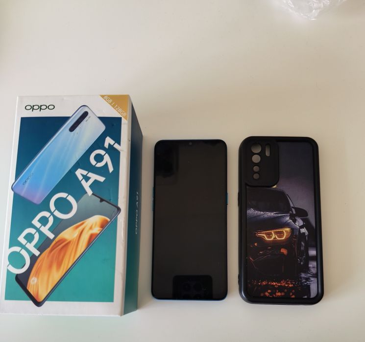 Telefon OPPO A91 8/128 GB +etui