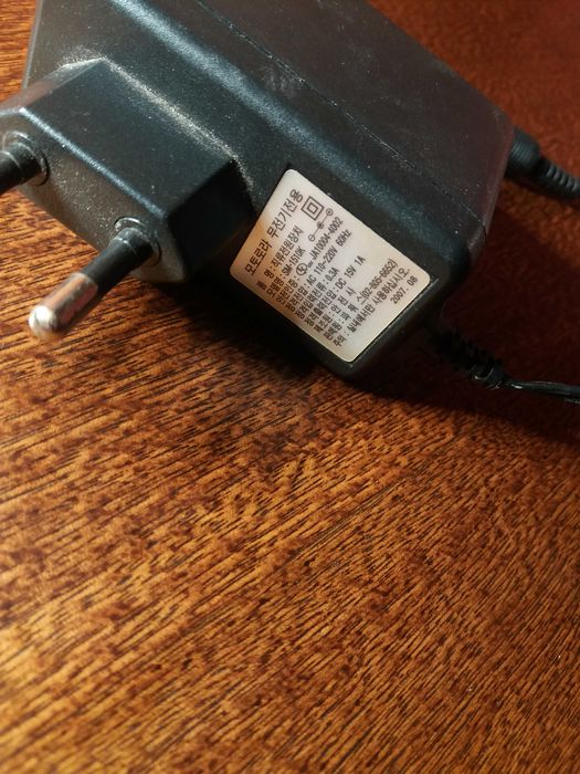 Блок питания 15V 1A со штекером 5.5*2.1 мм