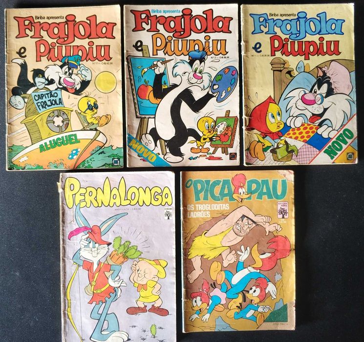 Revistas antigas de Banda Desenha Juvenil (restantes)