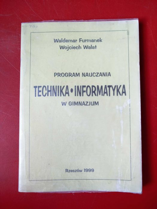 Program nauczania technika, informatyka w gimnazjum
