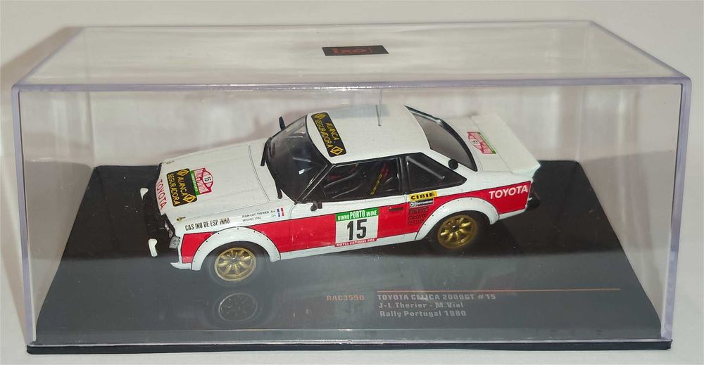 Ixo - Toyota Celica 2000 GT - Rally de Portugal 1980 - Jean-Luc Thérier