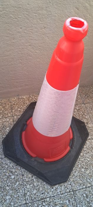 Cone de Sinalização JSP com Bandas Refletoras
