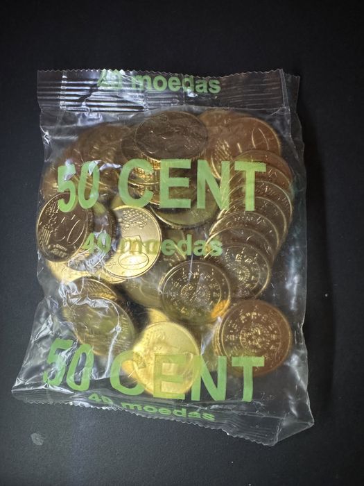 Conjunto de moedas euro Portugal 2002