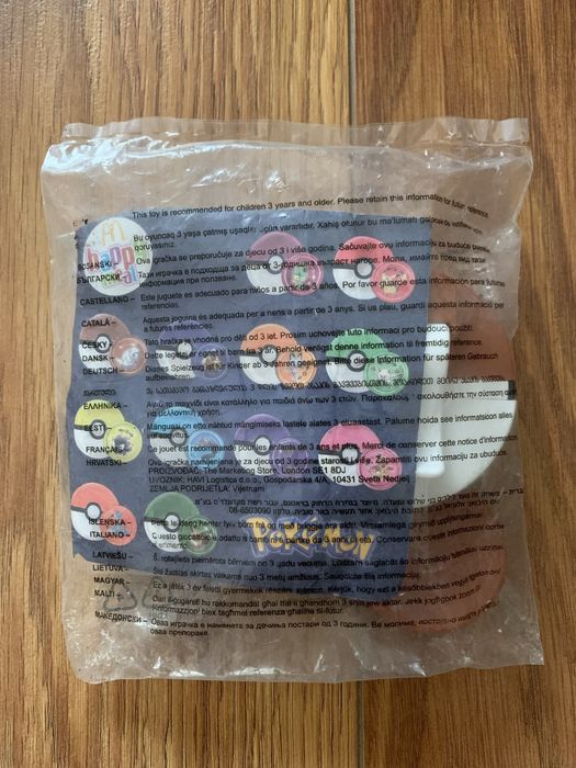 Pokémon - Pokebolas + Disco + Carta - Novo e Selado