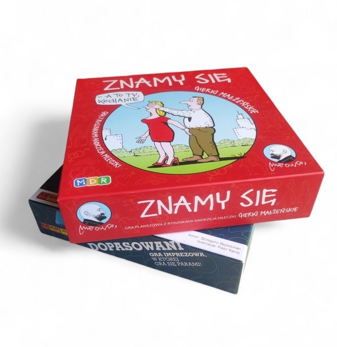 Znamy się Dopasowani zestaw gier gry planszowe