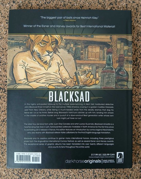 BD - Blacksad: Amarillo (Díaz Canales & J. Guarnido)