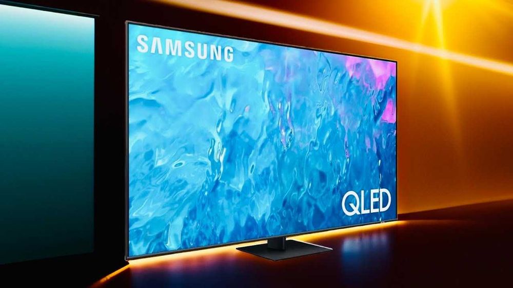 75" 120гц  SAMSUNG QLED Смарт Український GQ75Q70С з Німеччини НОВИЙ
