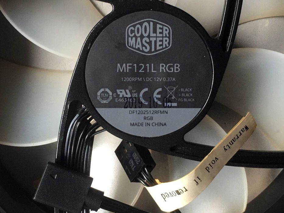 PACK 3 Fans ARGB/RGB Cooler Master MasterFan/SickleFlow64739964815106124