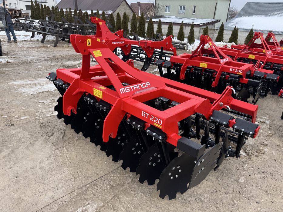 Brona agregat talerzowy metanga 1,6 1,8 2,0 2,2 2,5 2,7 3,0